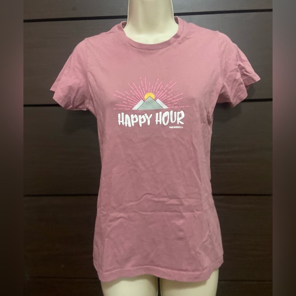 Happy Hour Hiking Tee Merrell Womens Small - Picture 2 of 3